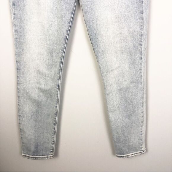 PISTOLA | Light Wash Blue Denim Skinny Jeans Exposed Button Fly Women’s Size 28 - Picture 5 of 12